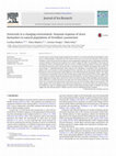 Research paper thumbnail of Octocorals in a changing environment: Seasonal response of stress biomarkers in natural populations of Veretillum cynomorium