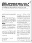 Research paper thumbnail of Estratégia para individualizar uma dose eficiente de betabloqueador em pacientes idosos com isquemia miocárdica e função ventricular esquerda preservada