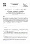 Research paper thumbnail of Market potential, European Union and growth