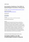 Research paper thumbnail of Iveković, Sovereignties, Buddhisms, Post-1989: An Epistemological Conundrum in Rising Asia