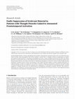 Research paper thumbnail of Faulty suppression of irrelevant material in patients with thought disorder linked to attenuated frontotemporal activation