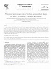 Research paper thumbnail of Vibrational spectroscopy study of niobium germanosilicate glasses