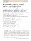 Research paper thumbnail of Exorcising Grice's ghost: an empirical approach to studying intentional communication in animals