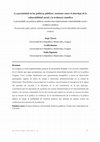 Research paper thumbnail of La proximidad en las políticas públicas: tensiones entre el abordaje de la vulnerabilidad social y la evidencia científica