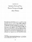 Research paper thumbnail of The Concept of Eternity in Kant and Post-Kantian European Thought (2016)