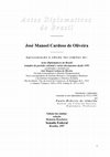 Research paper thumbnail of 03) José Manoel Cardoso de Oliveira, Actos Diplomaticos do Brasil: tratados do periodo colonial e varios documentos desde 1492 (1997)