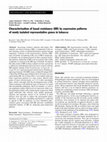 Research paper thumbnail of Characterisation of basal resistance (BR) by expression patterns of newly isolated representative genes in tobacco