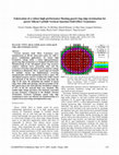 Research paper thumbnail of Fabrication of a robust high-performance floating guard ring edge termination for power silicon carbide vertical junction field effect transistors