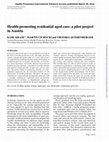 Research paper thumbnail of Health-promoting residential aged care: a pilot project in Austria