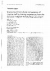 Research paper thumbnail of Improving ethnocultural competence of hospital staff by training: experiences from the European'Migrant-friendly Hospitals' project