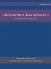 Research paper thumbnail of » BIBLIOTHECA AUGUSTINIANA « ISSN 2469-0341. VOL. VI AÑO 2016 ENERO - JUNIO