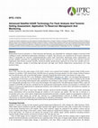 Research paper thumbnail of Advanced Satellite InSAR Technology For Fault Analysis And Tectonic Setting Assessment. Application To Reservoir Management And Monitoring