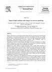 Research paper thumbnail of Impact of high resolution radar imagery on reservoir monitoring