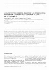 Research paper thumbnail of Concepciones sobre el origen de los terremotos : estudio de un grupo de alumnos de 14 años de Puerto Rico