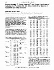 Research paper thumbnail of Excess viscosity .eta.E, excess volume VE, and excess free energy of activation .DELTA.G*E at 283, 293, 303, 313, and 323 K for mixtures acetonitrile and alkyl benzoates