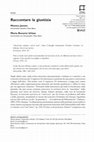 Research paper thumbnail of Raccontare la giustizia, Monica Jansen & Maria Bonaria Urban, Forum Italicum First published date: February-16-2017 10.1177/0014585816682483