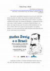 Research paper thumbnail of Stefan Zweig e o Brasil