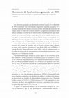 Research paper thumbnail of El contexto de las elecciones generales de 2015