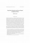 Research paper thumbnail of Closed Data: Defamation and Privacy Disputes in England & Wales