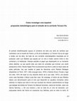 Research paper thumbnail of Cómo investigar cine español: propuesta metodológica para el estudio de la corriente Tercera Vía