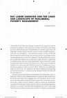 Research paper thumbnail of Day Labor Agencies and the Logic and Landscape of Neoliberal Poverty Management