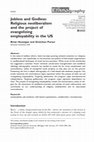 Research paper thumbnail of Jobless and Godless: Religious neoliberalism and the project of evangelizing employability in the US