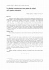 Research paper thumbnail of "Los diseños de arquitectura como garante de calidad de la práctica constructiva", Artigrama, nº 31, 2016, pp. 87-114.