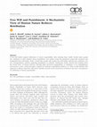 Research paper thumbnail of Free Will and Punishment: A Mechanistic View of Human Nature Reduces Retribution