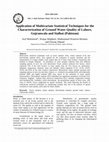 Research paper thumbnail of The application of multivariate statistical techniques improves single-wavelength anomalous diffraction phasing