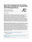 Research paper thumbnail of The Tools of Engagement: Developing Skills and Techniques for Unmotivated and Challenging Clients