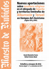 Research paper thumbnail of Montolío Torán, D. y Simón Abad, R., "Nuevas aportaciones sobre escultura religiosa en el obispado de Segorbe y territorios limítrofes de Albarracín y Teruel en tiempos del clasicismo (siglos XVI y XVII)"