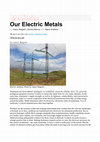 Research paper thumbnail of Our Electric Metals: Aluminum