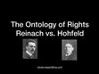 Research paper thumbnail of The Ontology of Rights, Reinach vs. Hohfeld