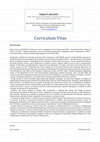 Research paper thumbnail of Curriculum Vitae - Sara Casciati