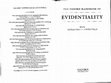 Research paper thumbnail of 2018 OHB Evidentiality.pdf