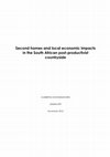 Research paper thumbnail of Second homes and local economic impacts in the South African post-productivist countryside