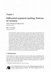 Research paper thumbnail of Differential argument marking: Patterns of variation (the last version of our former Introduction into DAM)