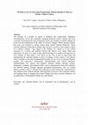 Research paper thumbnail of The Role of Arts in Preserving/Transforming National Identity in Times of Change: Filipino Context