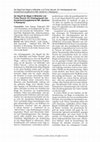 Research paper thumbnail of Der Begriff der Magie in Mittelalter und Früher Neuzeit. Ein Arbeitsgespräch des Sonderforschungsbereichs 980 „Episteme in Bewegung“ (Tagungsbericht, mit Simon Brandl, Jutta Eming und Volkhard Wels)