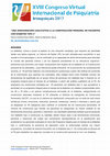 Research paper thumbnail of "UNA APROXIMACIÓN CUALITATIVA A LA CONSTRUCCIÓN PERSONAL EN PACIENTES CON DIABETES TIPO 2"