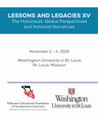 Research paper thumbnail of “Relationships between Jews and ‘non-Aryans’ in Zagreb”, Lessons and Legacies XV, Washington University in St. Louis, Nov. 1 – 4, 2018