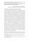 Research paper thumbnail of Bueno para comer, bueno para salvarse, bueno para ser. La alimentación en la Sevilla del Seiscientos desde una perspectiva antropológica.