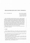 Research paper thumbnail of Procuratoris revocatio u pravu Tripartita
(Procuratoris revocatio in the Law of Tripartitum)