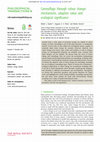 Research paper thumbnail of Habitat‑dependent niche partitioning between colour morphs of the algal‑dwelling shrimp Hippolyte obliquimanus