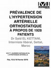 Research paper thumbnail of HTA Orthostatique 1982 Patients ELKETTANI.pdf