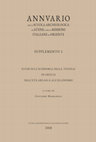 Research paper thumbnail of Supplementi dell'Annuario della Scuola Archeologica di Atene e delle Missioni Italiane in Oriente 2: G. Marginesu (a cura di), Studi sull'economia delle technai in Grecia dall'età arcaica all'ellenismo, Firenze, 2018.