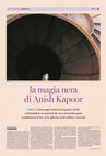 Research paper thumbnail of La magia nera di Anish Kapoor, in “Pagina99”, 3/22, 28 maggio 2016, pp. 33-35