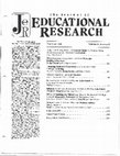 Research paper thumbnail of Participation in student activities and achievement: A covariance structural analysis