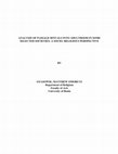 Research paper thumbnail of ANALYSIS OF PASSAGE RITUALS INTO ADULTHOOD IN SOME SELECTED SOCIETIES: A SOCIO-RELIGIOUS PERSPECTIVE