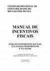 Research paper thumbnail of MANUAL DE INCENTIVOS FISCAIS